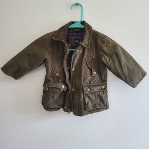 Baby Gap military style jacket 12-18 months